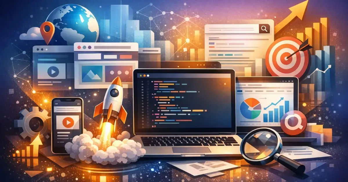 Блог страница с подбрани статии за SEO и дигитален маркетинг