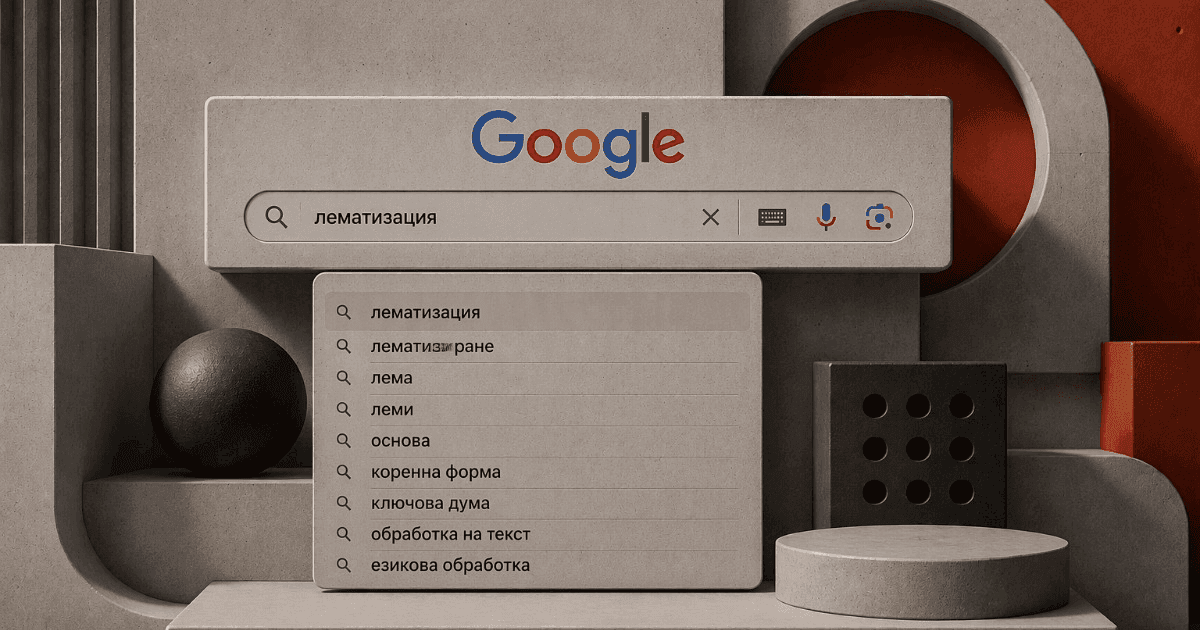 Лематизация на ключови думи: нужни ли са всички форми?