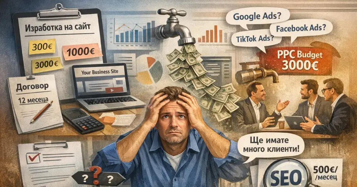 Разходи при сайт и реклама в Google - какво остава скрито